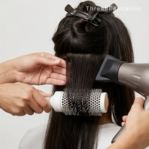La technique pro : gestes précis pour un résultat lisse et durable