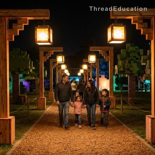 Moonlight Trail : une balade nocturne inspirée de Minecraft