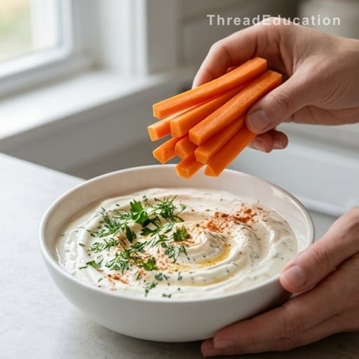 Mâcher longtemps = moins manger sans y penser (la technique des bâtonnets)