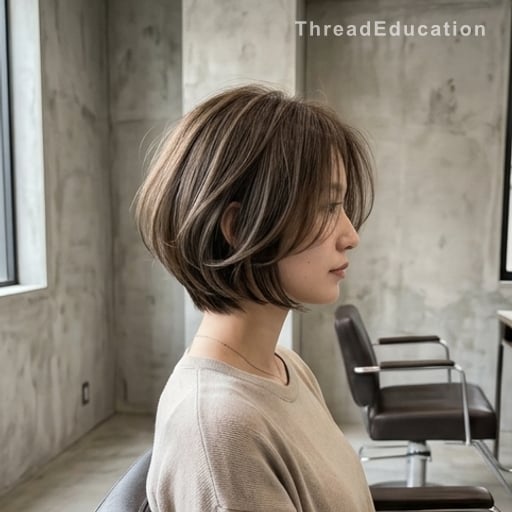 Carré court dégradé : le volume sans effort pour cheveux fins