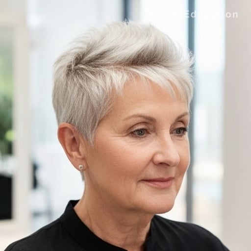 Cheveux courts après 60 ans : les coupes qui illuminent sans effort