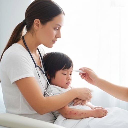 Éruptions cutanées chez l’enfant : varicelle, rougeole et autres maladies à connaître