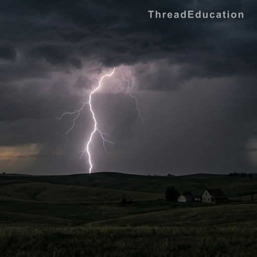 2000 orages en permanence : la foudre en chiffres