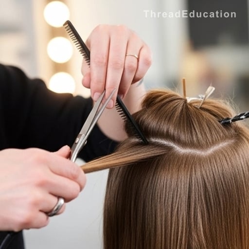 Cheveux fins, bouclés ou lisses : comment adapter la frange rideau à votre texture
