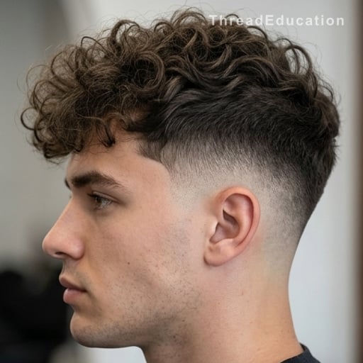 Cheveux bouclés, fins ou épais : comment adapter le low fade ?