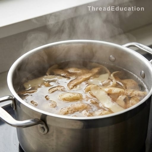Pourquoi les épluchures de pommes de terre nettoient-elles si bien ?