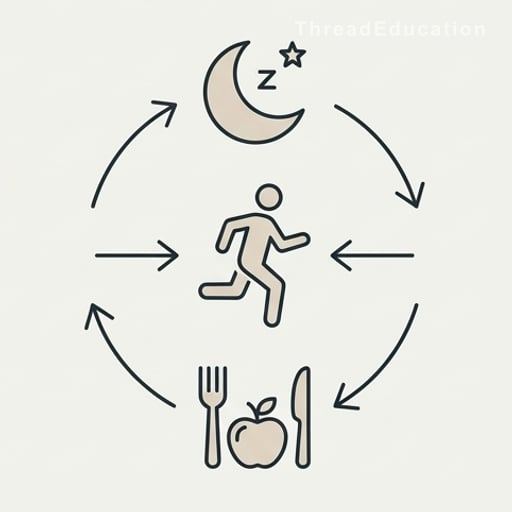 La synergie gagnante : sommeil, mouvement, assiette