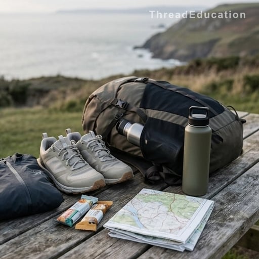 Préparer sa rando côtière : le kit minimaliste pour éviter les galères