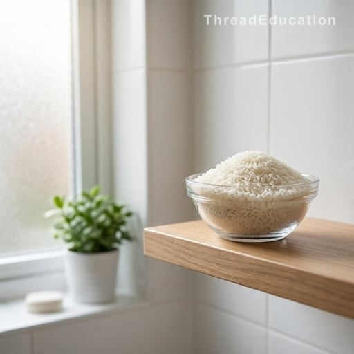 Riz dans la salle de bain : astuce anti-humidité ou légende Feng Shui ?