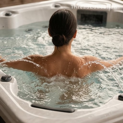 Pourquoi l’eau chaude + les jets font du bien à vos muscles (et pas qu’à votre tête)