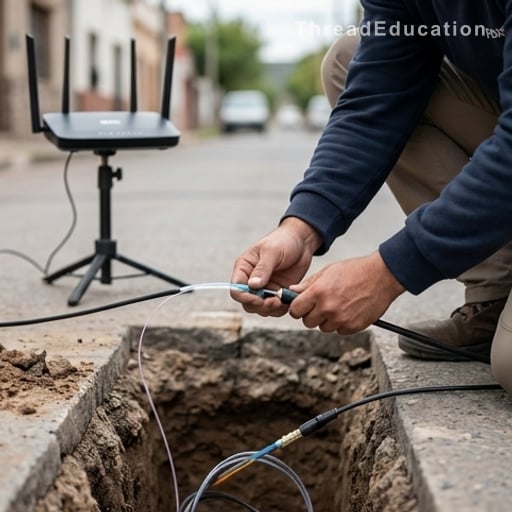 Fibre optique ou rien : comment vérifier la connexion avant de déménager