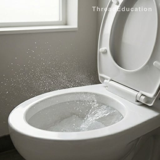 La chasse d’eau : le vrai danger invisible (et comment le limiter)