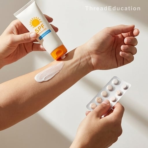 Soleil + médicaments = cocktail explosif pour la peau