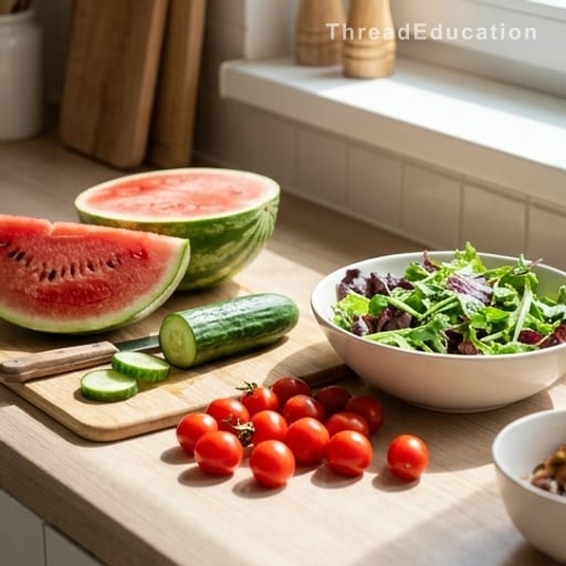 Canicule : quoi manger pour rester frais et en forme sans se priver