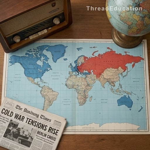 1947-1991 : 44 ans de tensions sans guerre directe, mais avec des crises explosives