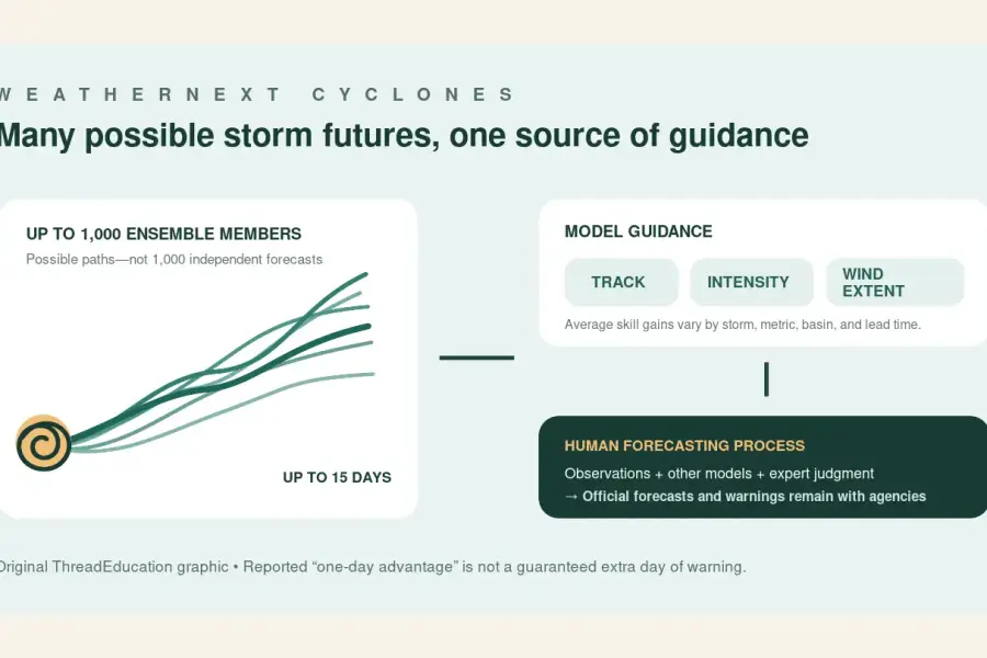 What WeatherNext Changes—and Doesn’t—About Hurricane Forecasting